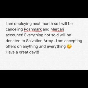 Accepting all Offers!!