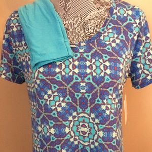 Lularoe small classic & Os leggings outfit NWT