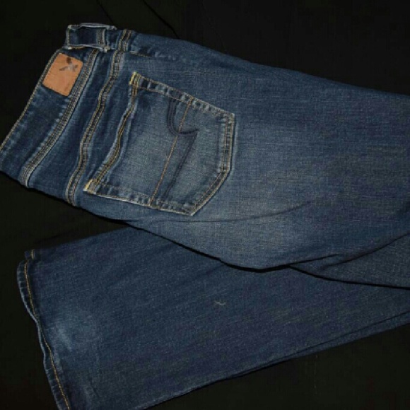 Dark Wash American Eagle Kick Boot Cut - Picture 2 of 3