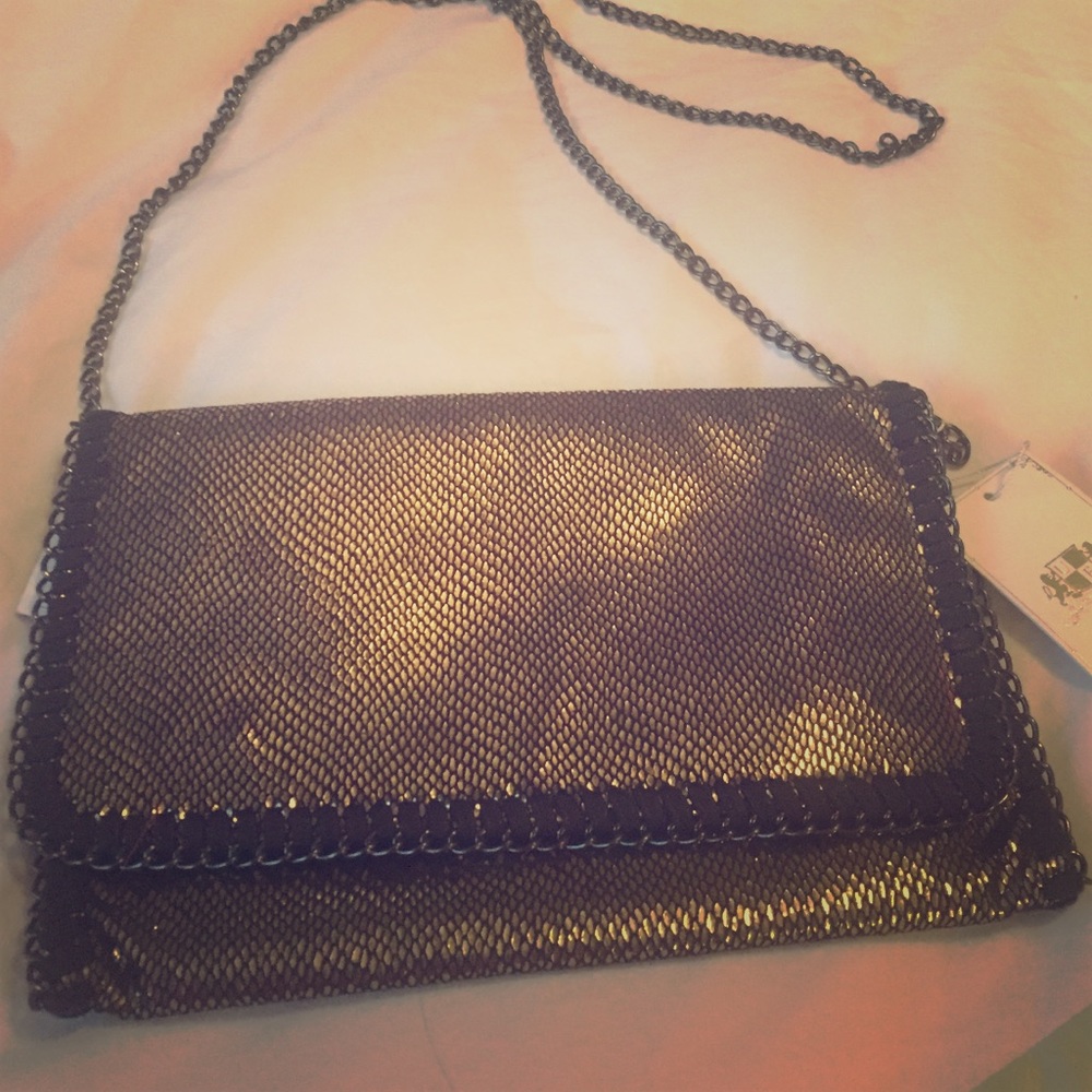 Urban Expression Purse Foster Metallic Gold