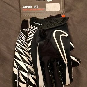 New*** Men's Nike vapor jet gloves black size XL