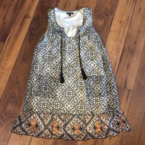 Bohemian Dress with Tassels