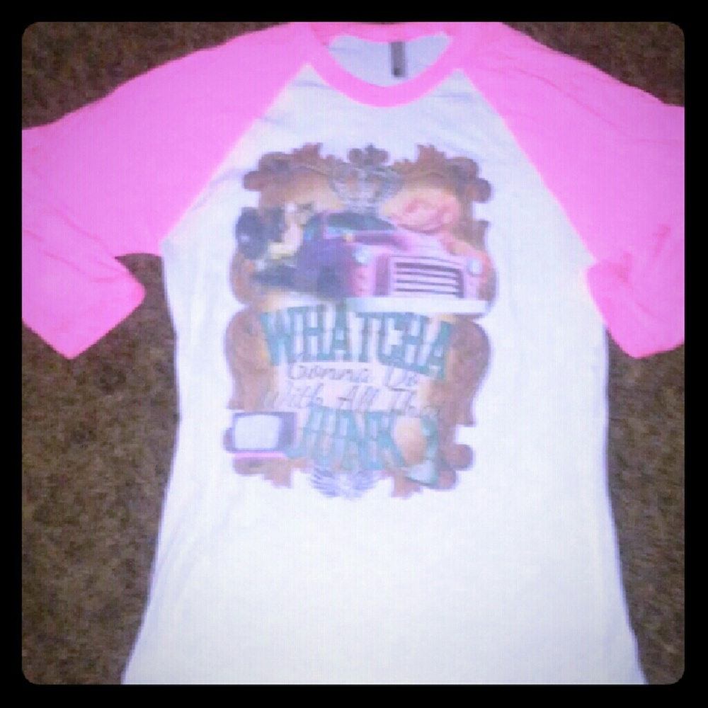 "Whatcha Gonna Do With All That Junk" baseball tee