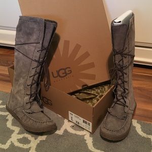 Ugg Lace Up Somaya Mocassin Boot