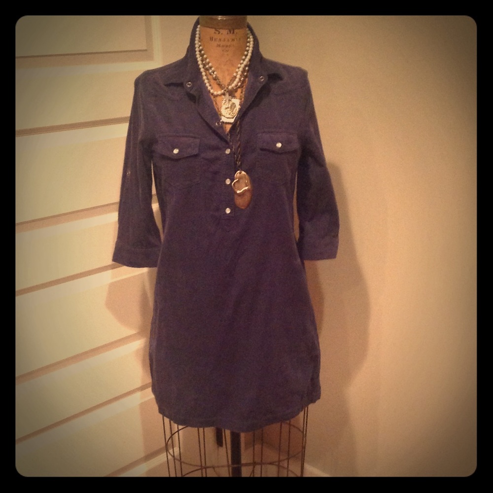 Navy blue tunic/dress old navy