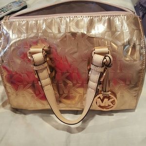 Michael Kors Rose Gold Purse