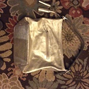 Coach gold metallic handbag