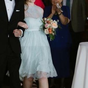 Lace BHLDN dress from Anthropologie