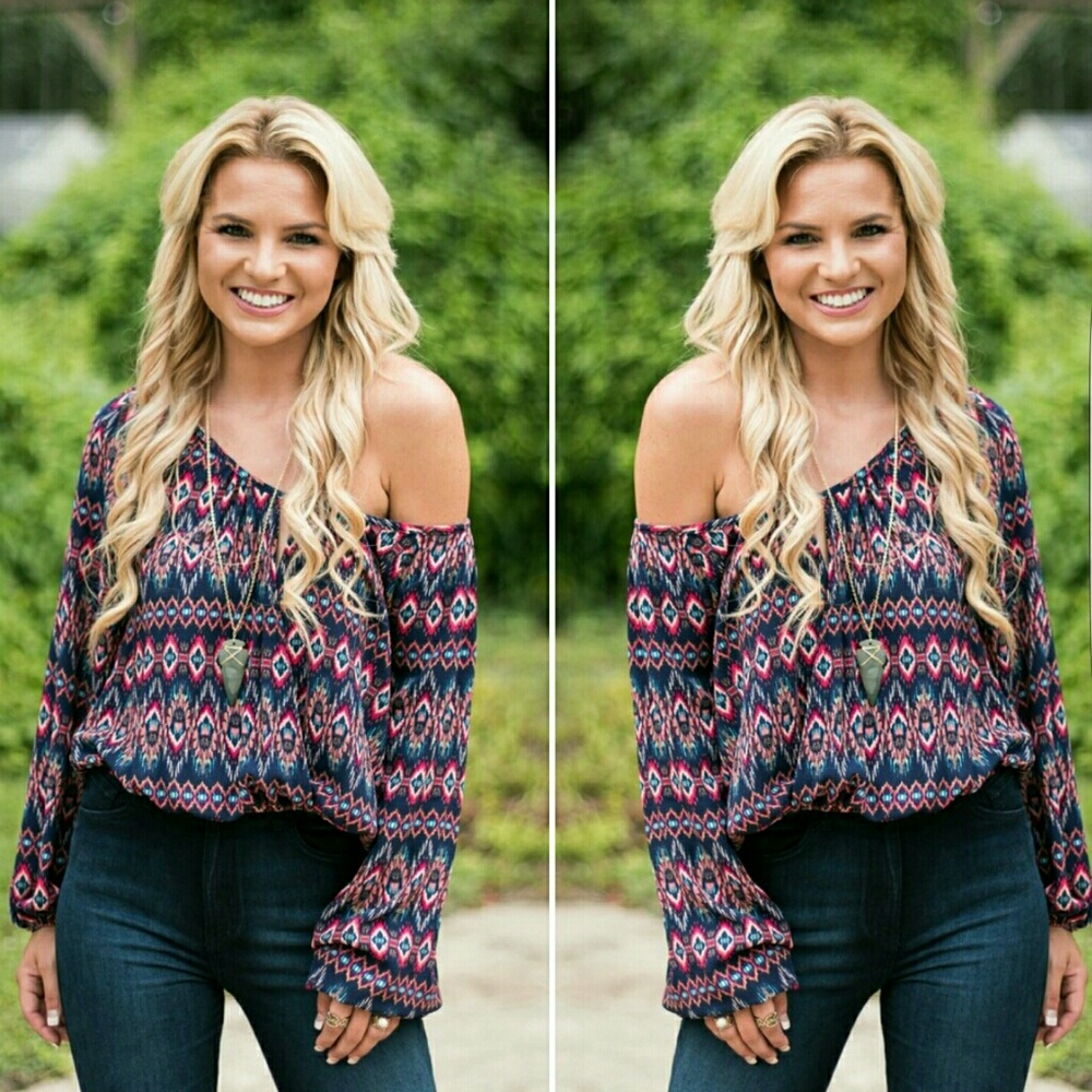 Adley Watercolor Top