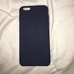 Navy blue iPhone 6plus silicone case