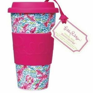 Lilly Pulitzer ceramic tumbler