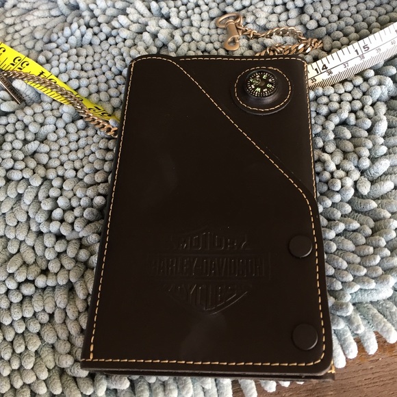 harley trifold map id holder