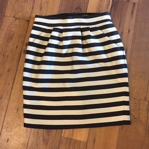 Banana Republic Stripe Skirt