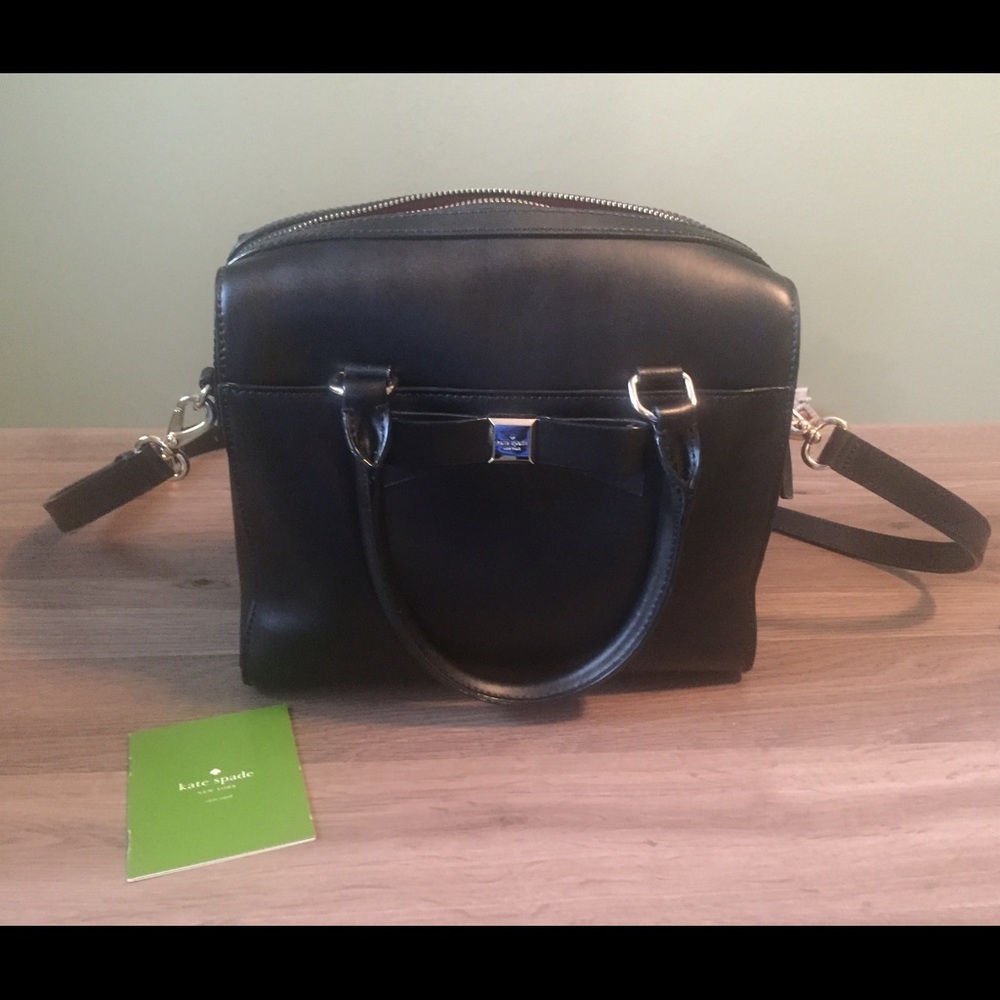 Kate Spade Black Leather Purse. Make me an offer!