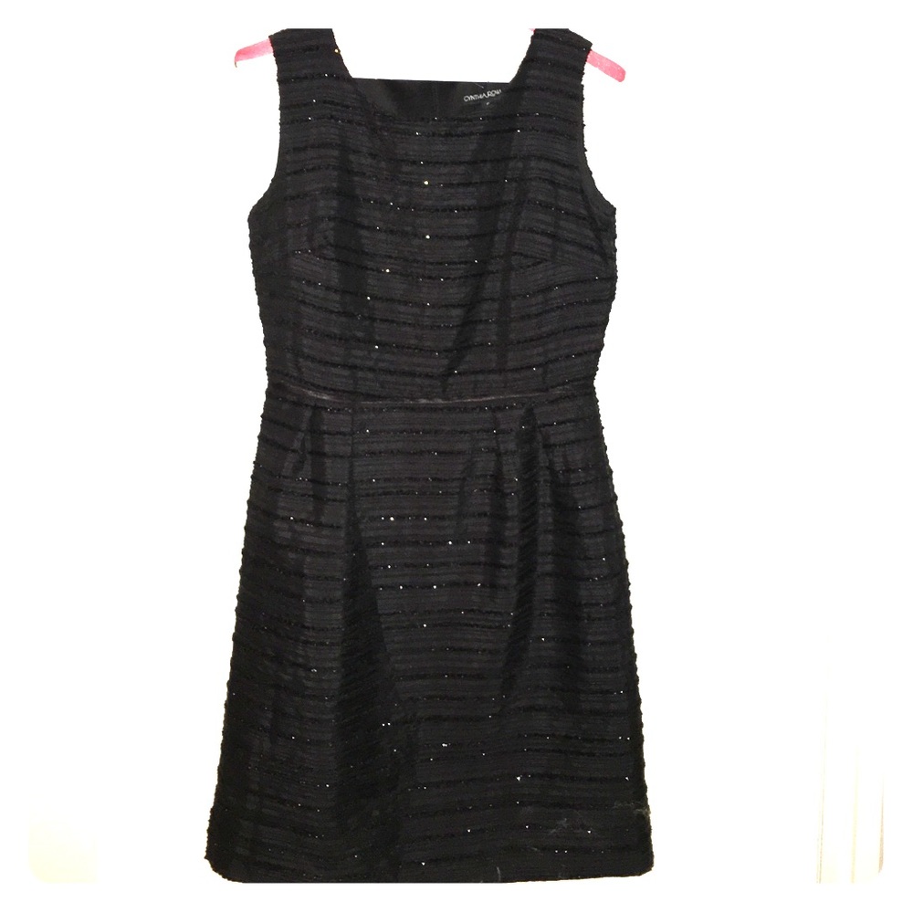 Black sparkly cocktail holiday dress