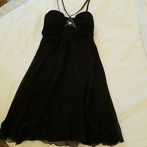 Beautiful black cocktail dress