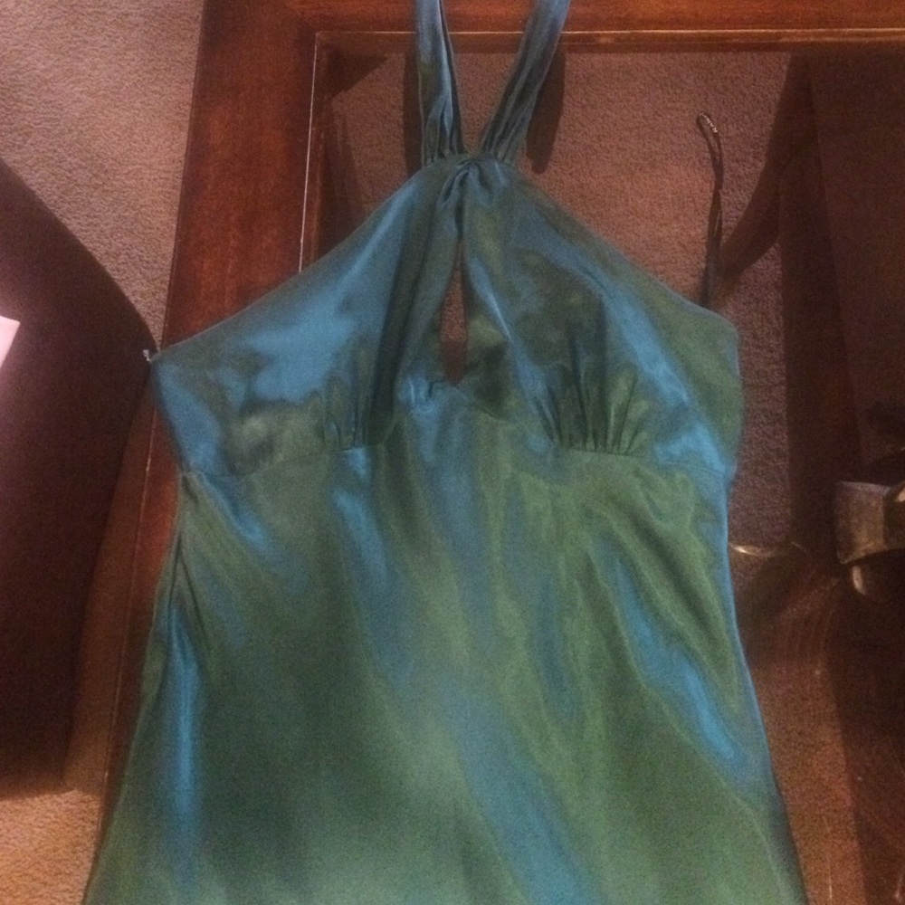 Bridesmaid dress hunter green