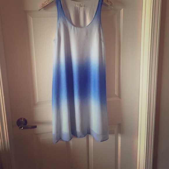 Blue and white ombré dress and white dress bundle! - Picture 1 of 4