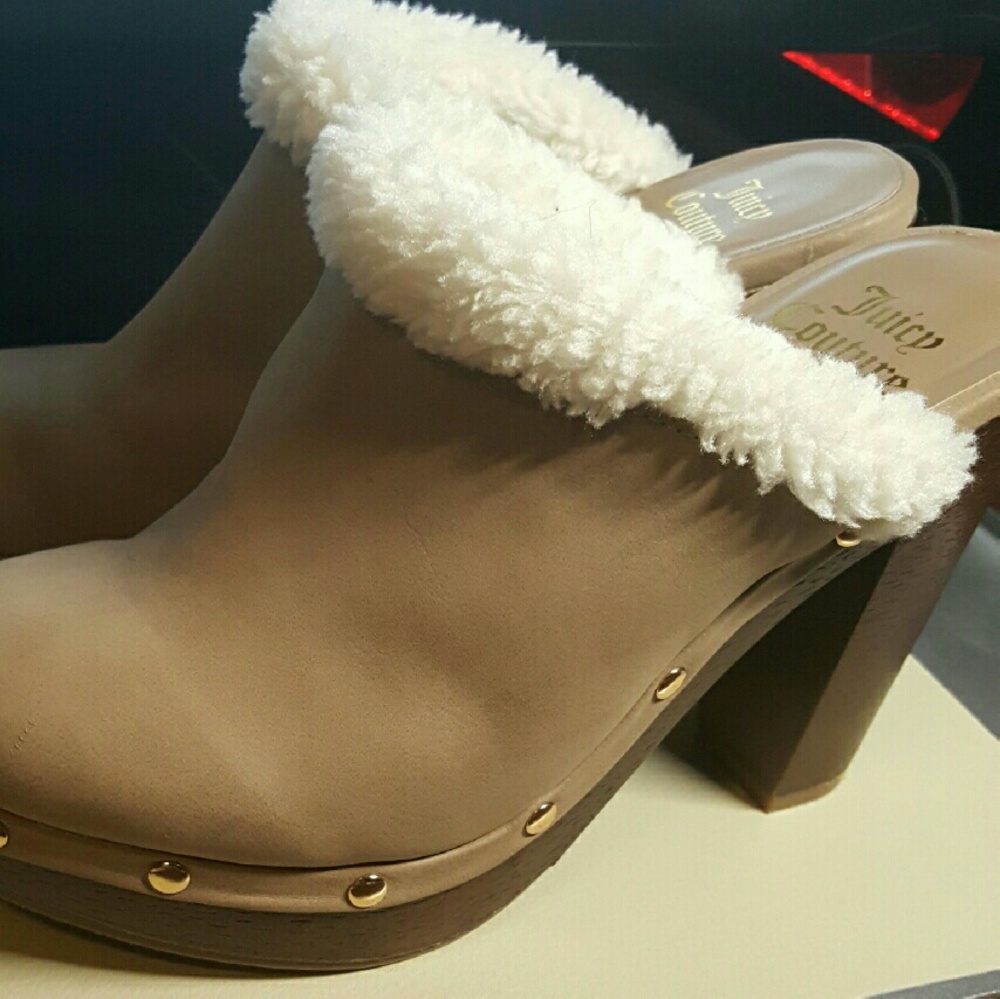 Juicy Couture High Heel Clogs