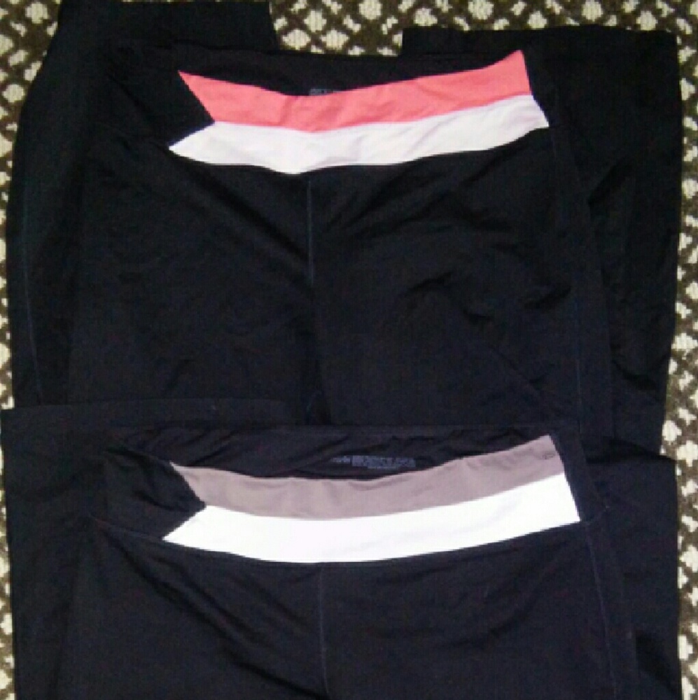 Two VS yoga pants
