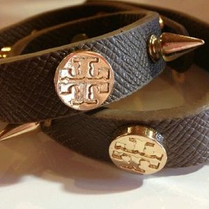 Tory Burch Wrap Spike Bracelet