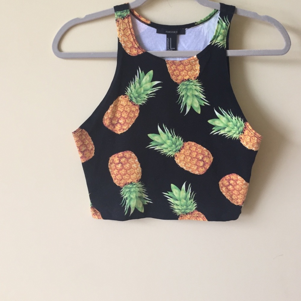 Pineapple Crop Top