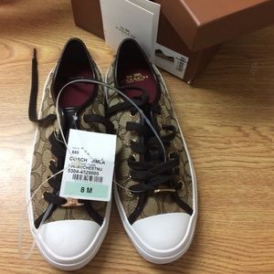 Coach lace up sneaker
