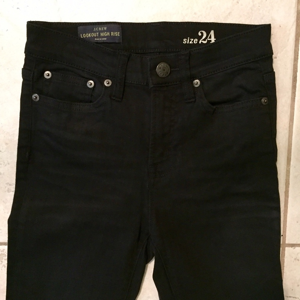 Lookout High-Rise Jean Black