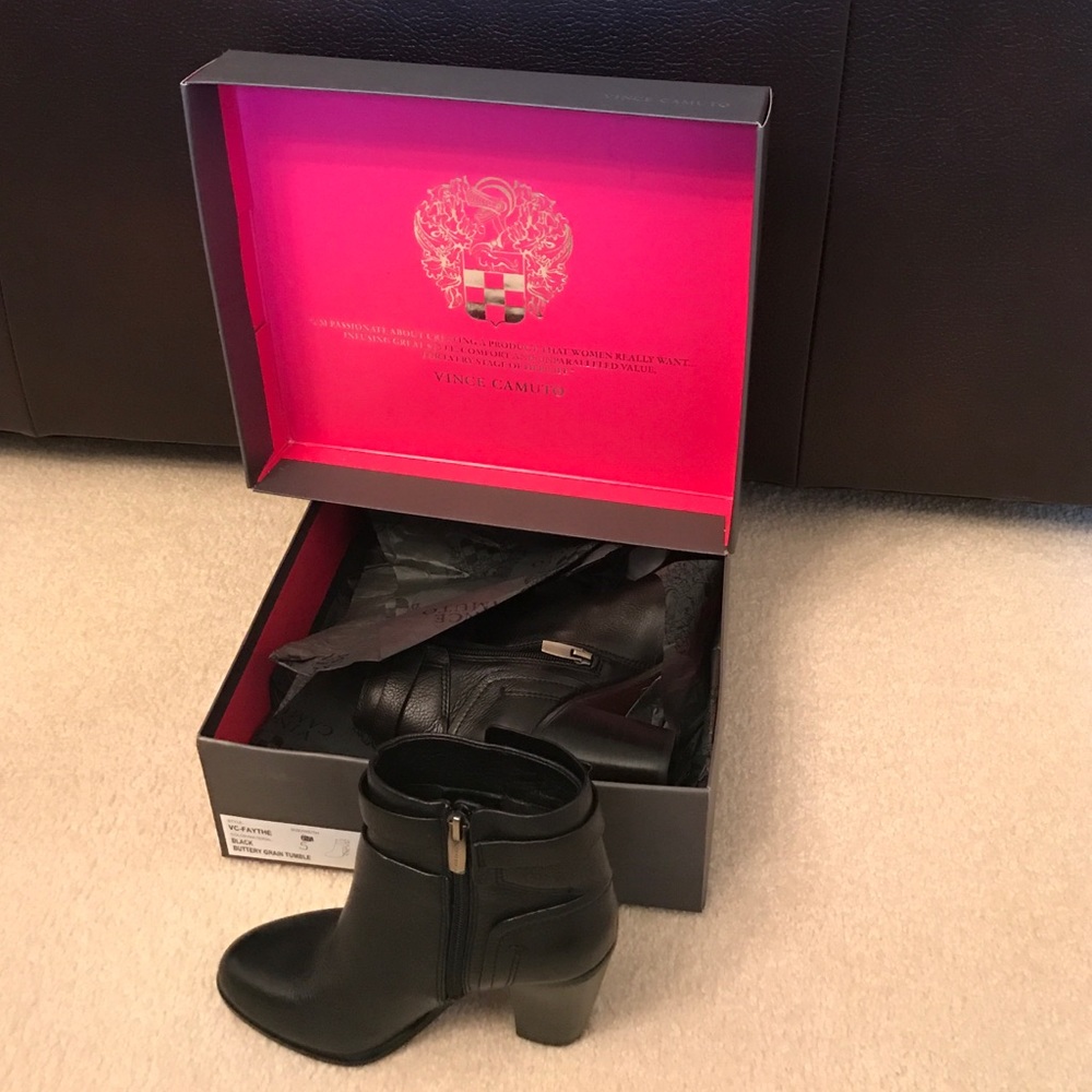 Vince Camuto Leather Boots