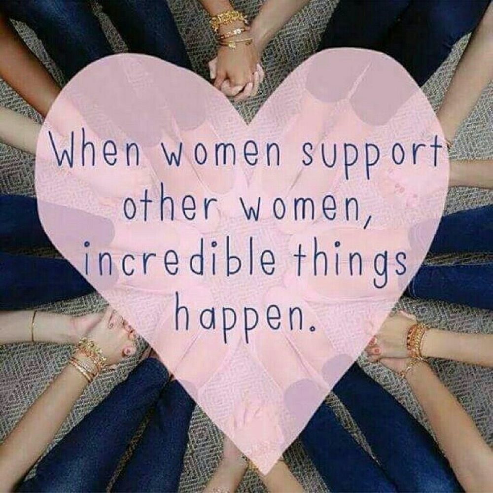 Women supporting women is awesome!