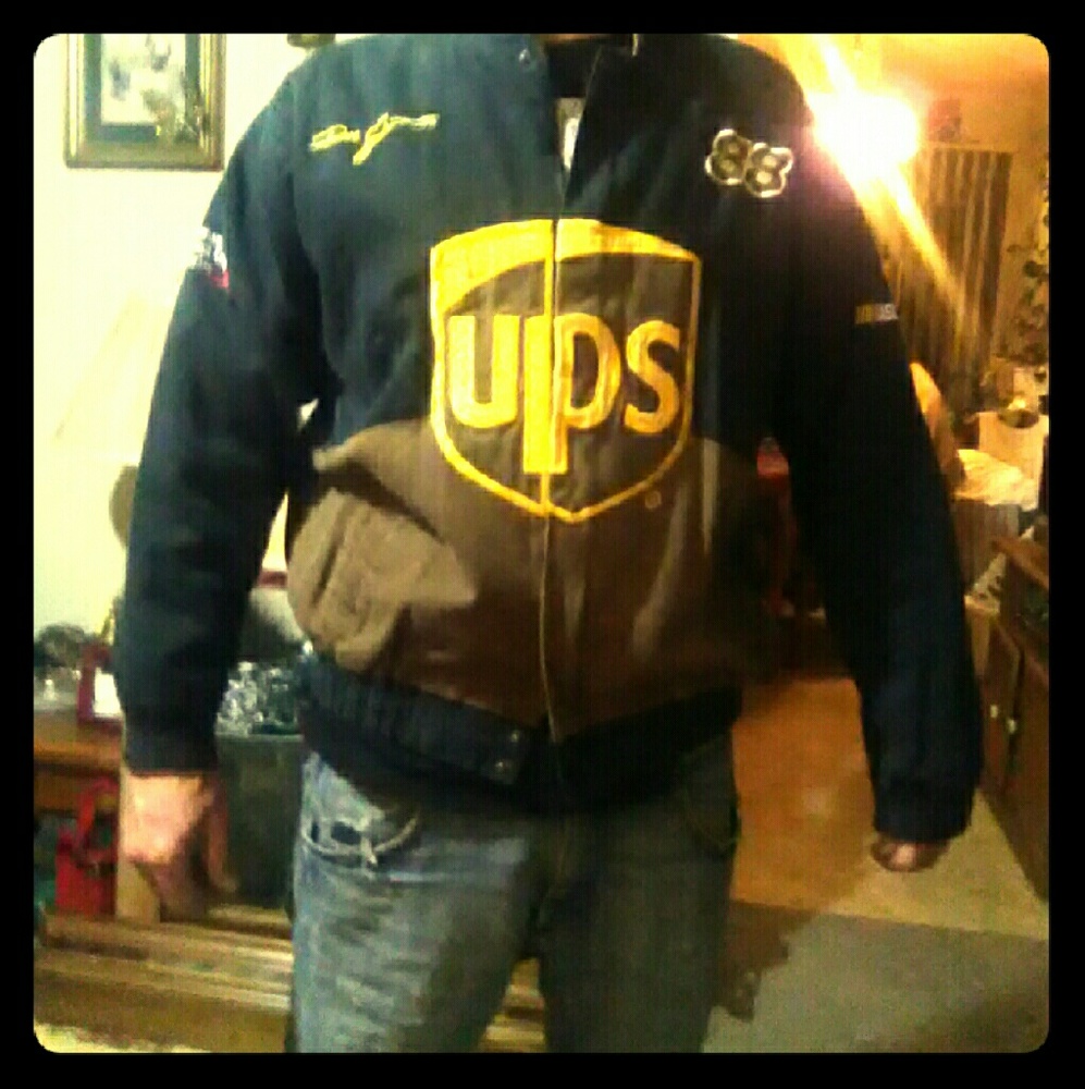 Nascar ups jacket