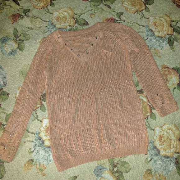 Lace up sweater New - Picture 3 of 4