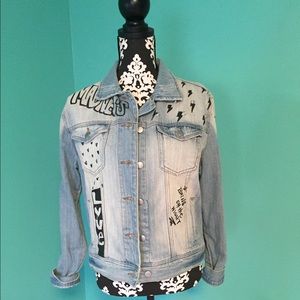 Forever 21 blue jean jacket