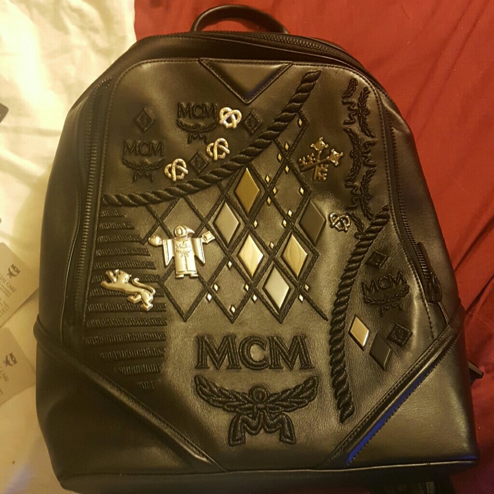 MCM authentic bookbag