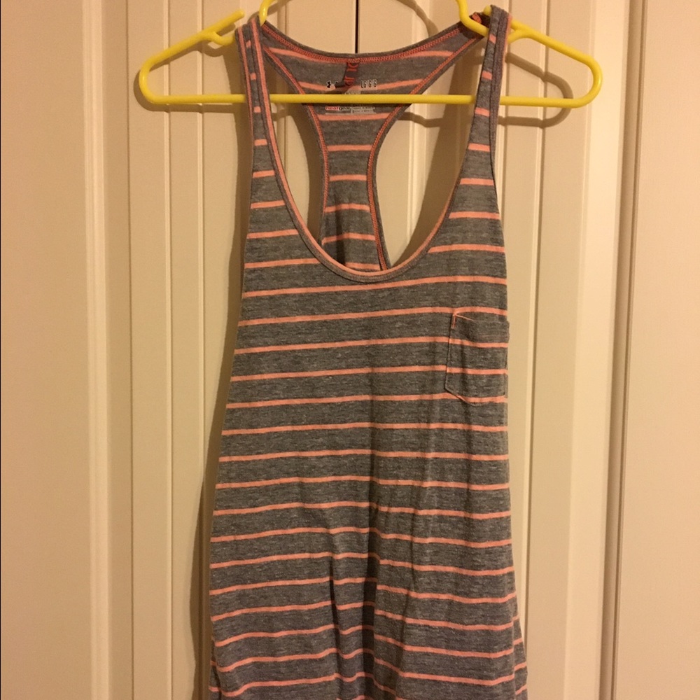 Under Armour racer back flowy tank. Women's large.