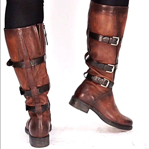 SOLD       Miz Mooz Brandy Charmaine Leather Boots - Picture 4 of 4