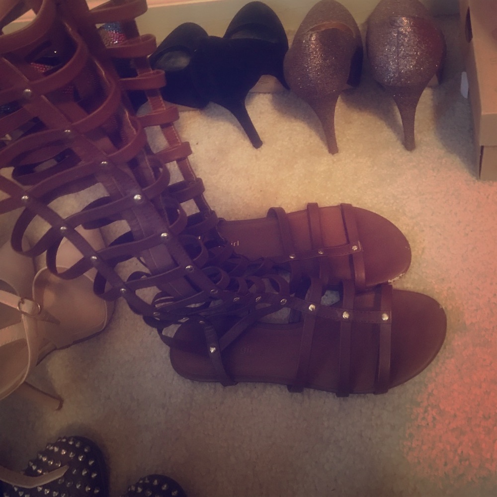 Gladiator sandals ! 7/7.5 negotiable price