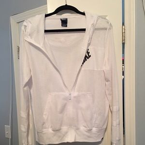 Nike mesh jacket.
