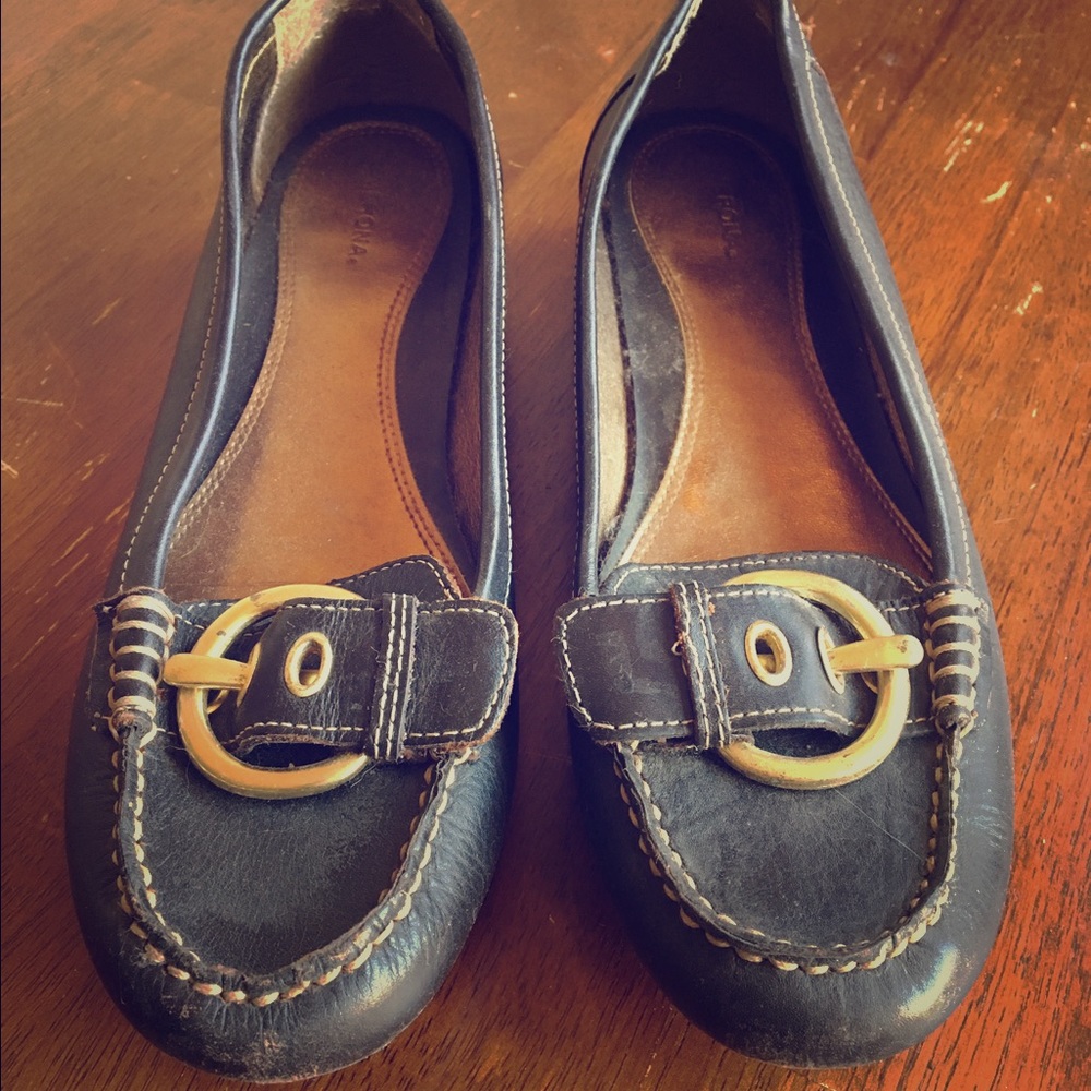Merona brown loafers