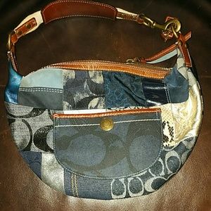 Authentic Jeans color Coach purse