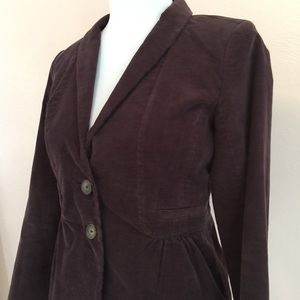 J.Crew Dark purple Blazer Sz 0