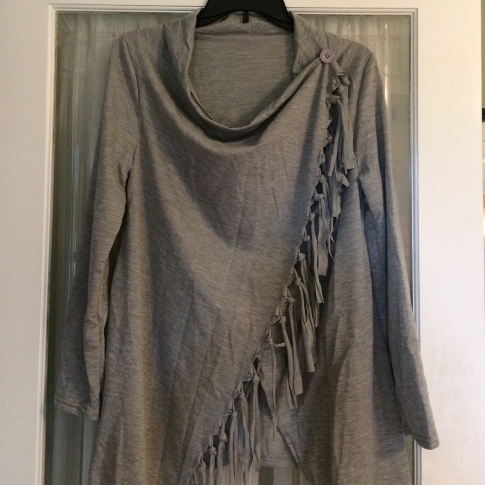 New wrap tunic