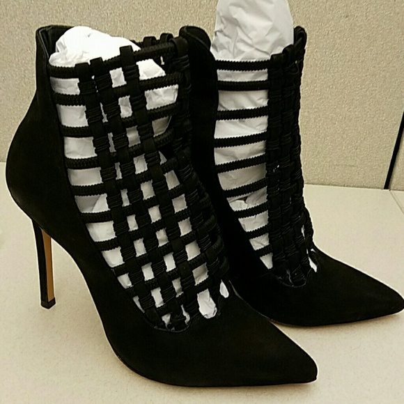 Schutz Zema Laser cut suede booties - Picture 2 of 4