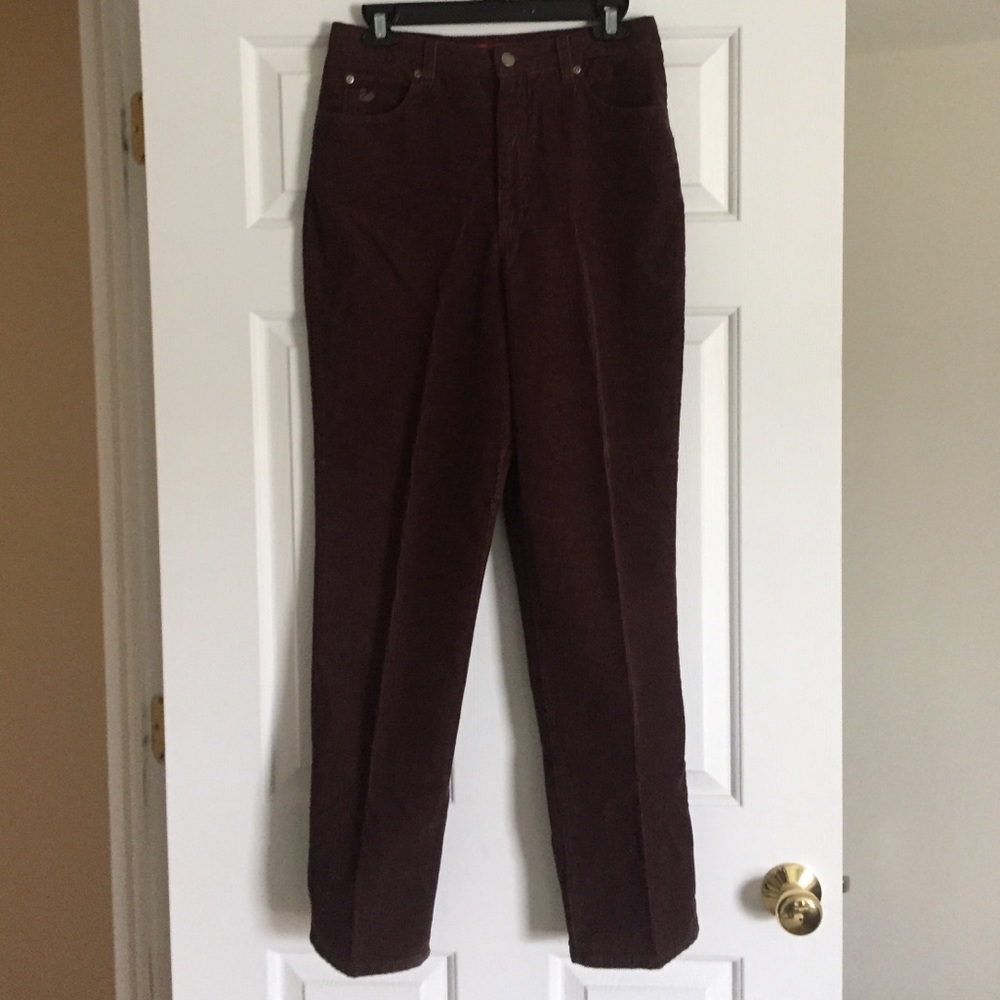Women's Brown Corduroy Pants