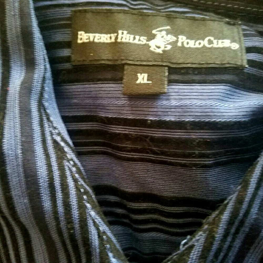 Velvet Accent XL Men's Button Down NWOT