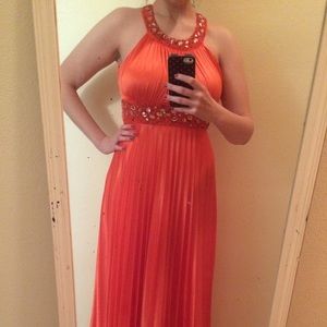 Orange Prom Dress