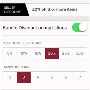 20% OFF BUNDLE OF 3 ITEMS