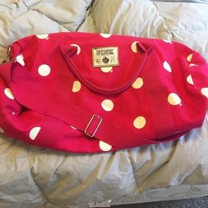 PINK duffle bag