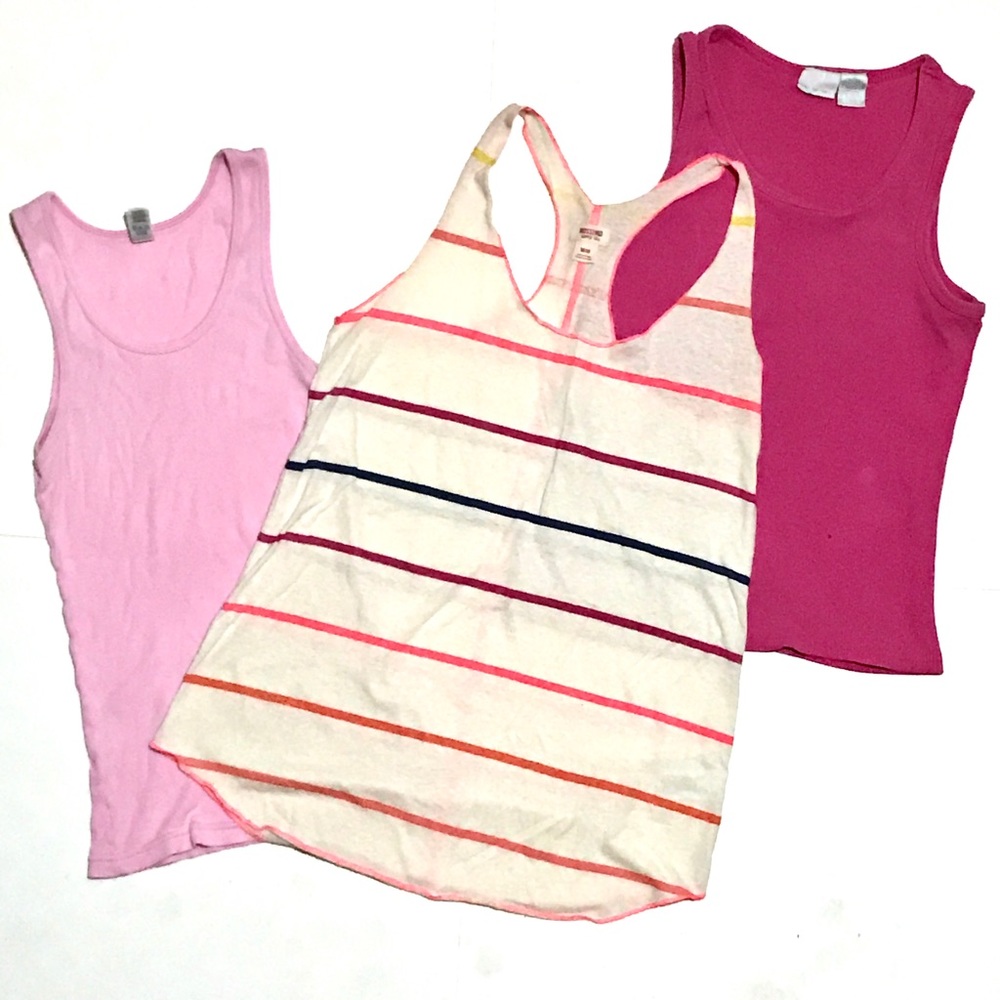 SOLD. Pink Tank Top Bundle