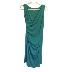 Emerald Green Fitted Dress by Pea in the Pod